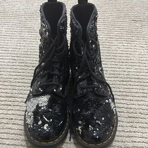 Dr Martin Sequin Boots